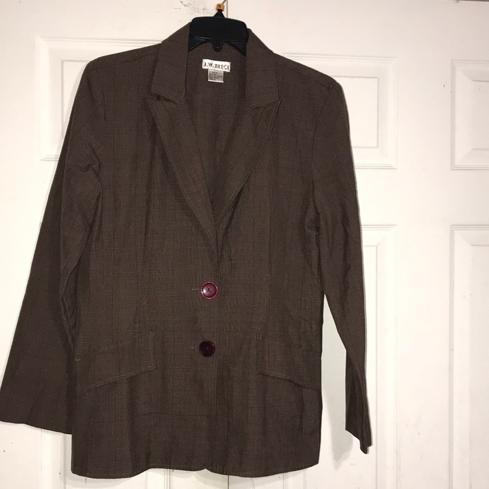 Women’s Glenplaid Pantsuit - Picture 2 of 10